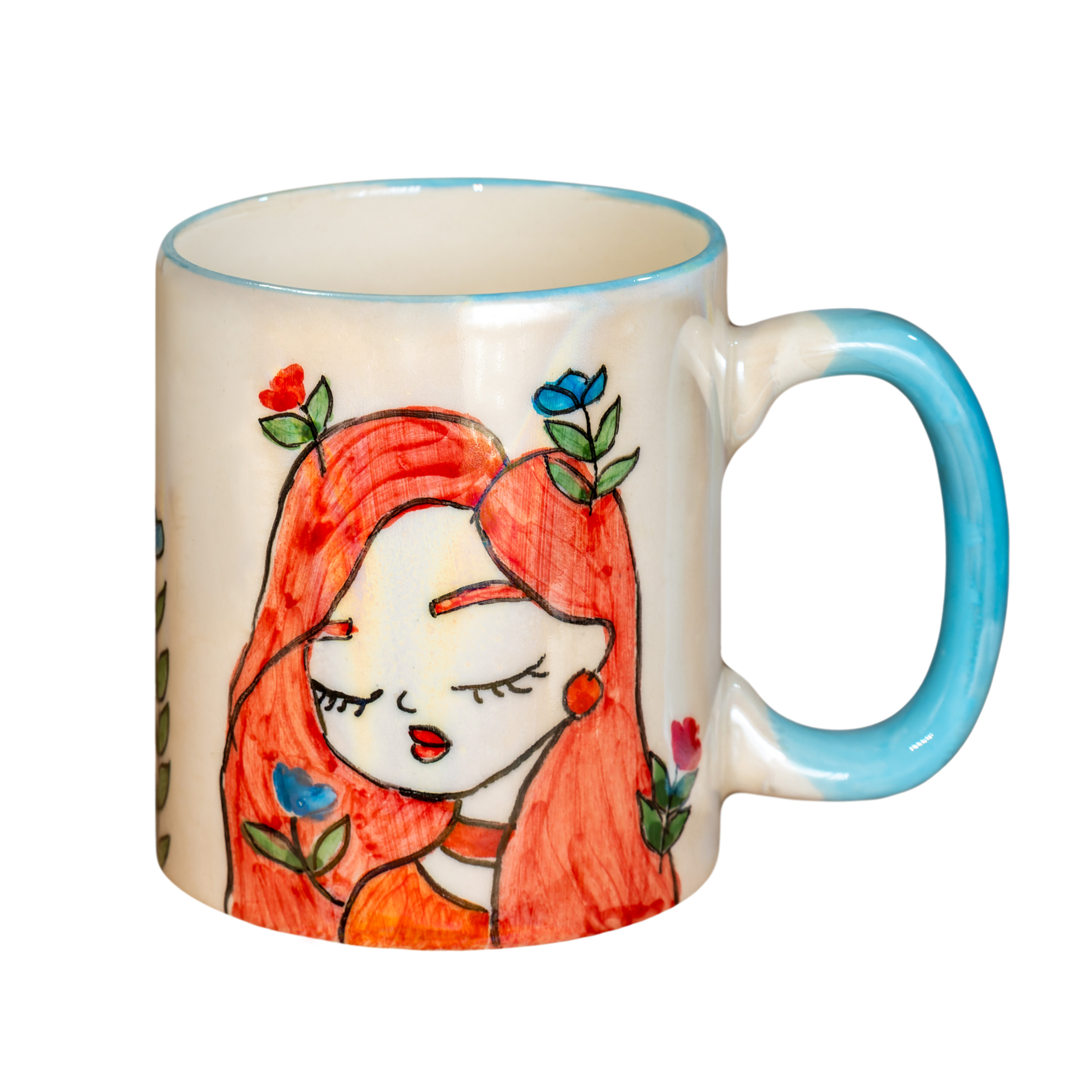 ماگ مدل نقاشی براق کد 08