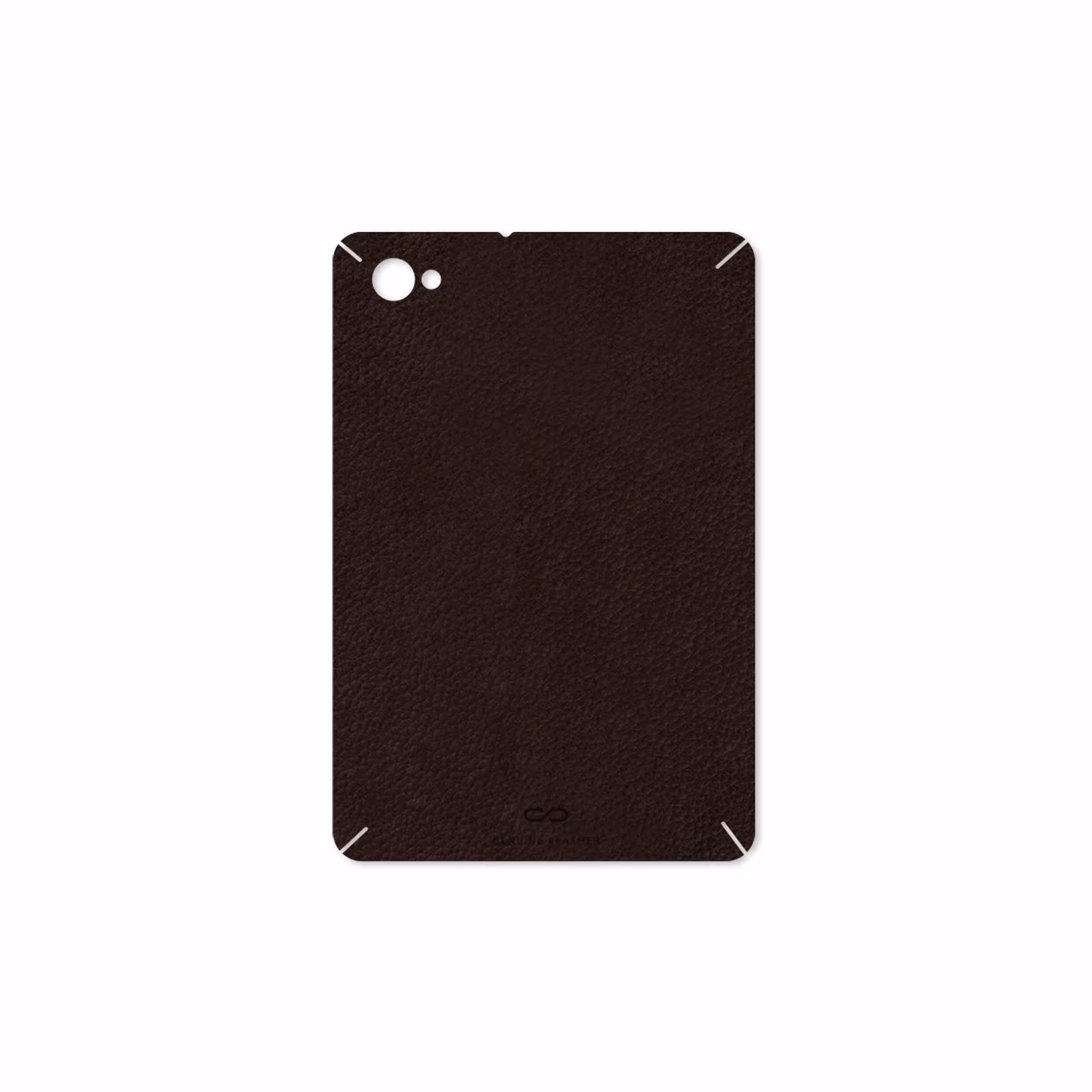 برچسب پوششی ماهوت مدل Dark-Brown-Leather مناسب برای تبلت سامسونگ Galaxy Tab 7.7 2011 P6800
