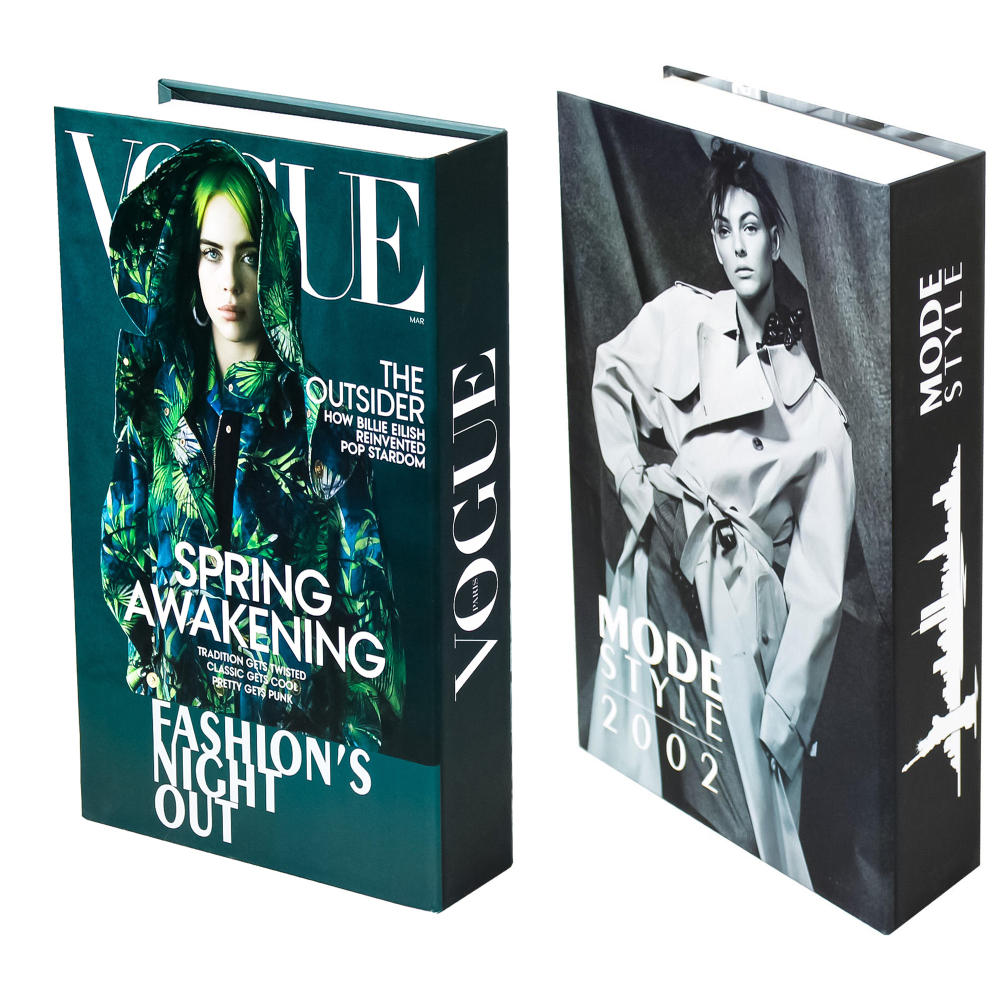 جعبه دکوری مدل کتاب دکوراتیو کد BL MDSTL 2002 مجموعه دو عددی 