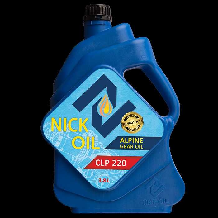 روغن مخصوص گیربکس مینرال آلپاین 220 (4 لیتر)