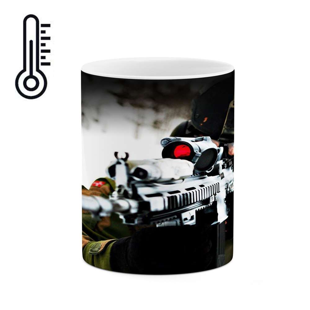 ماگ حرارتی طرح تفنگ M16 مدل mgph15681