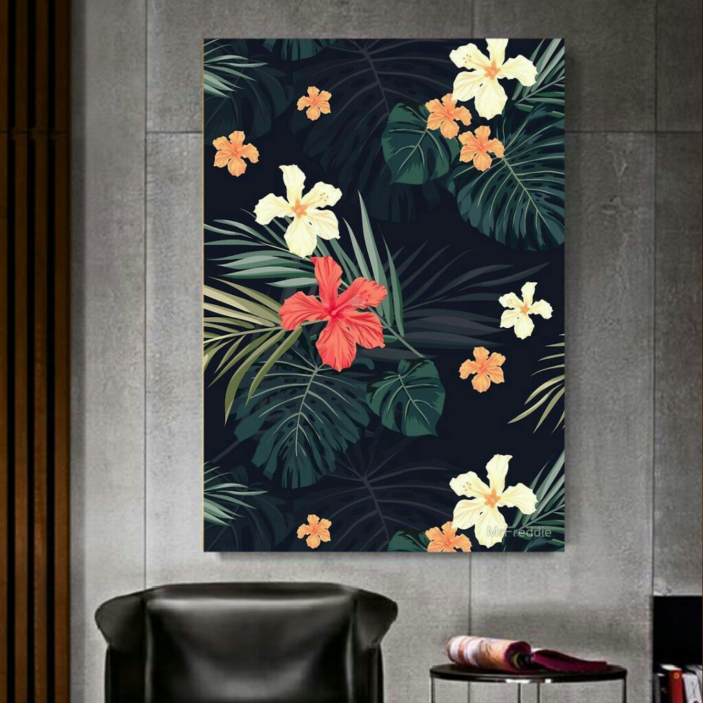 تابلو شاسی طرح گل کد BL309