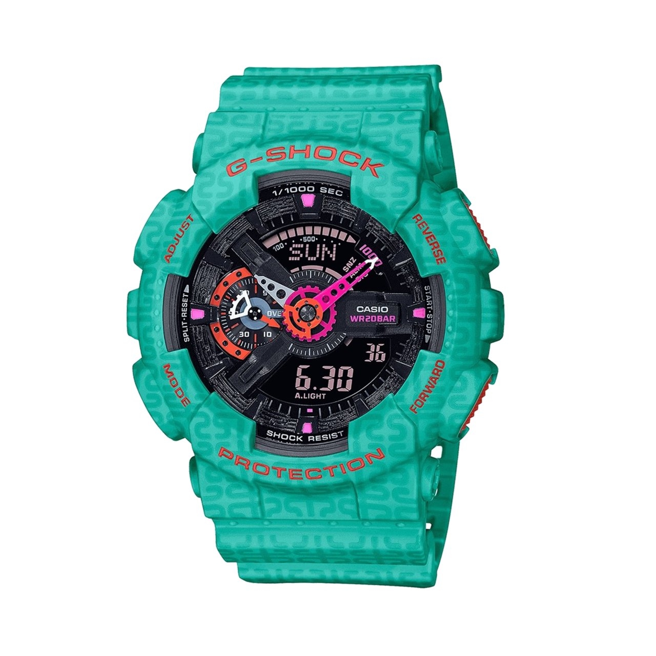 ساعت مچی عقربهای مردانه کاسیو مدل GA-110SGG-3A