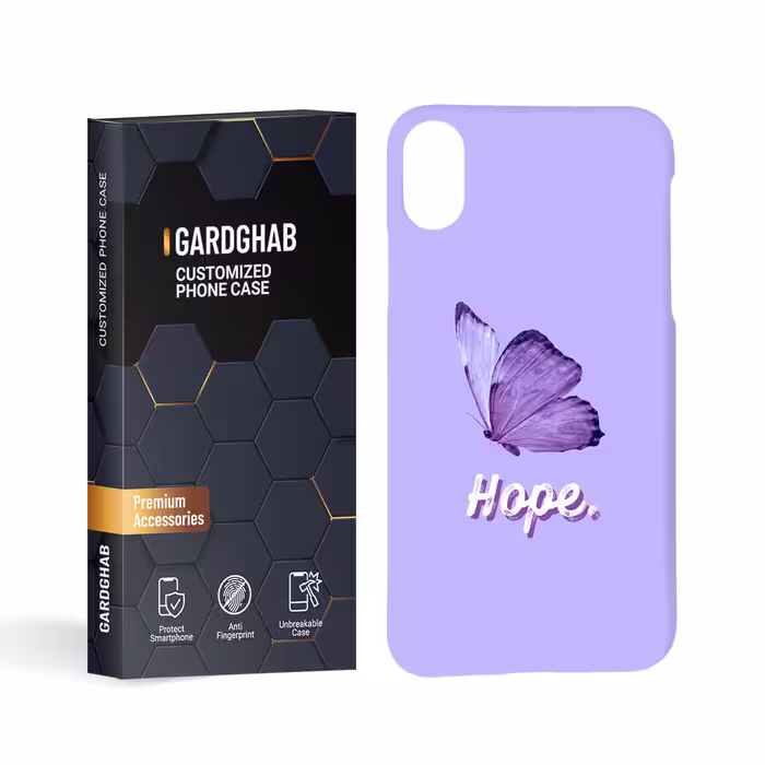 کاور گارد قاب مدل دخترانه مناسب برای گوشی موبایل اپل iphone x\xs