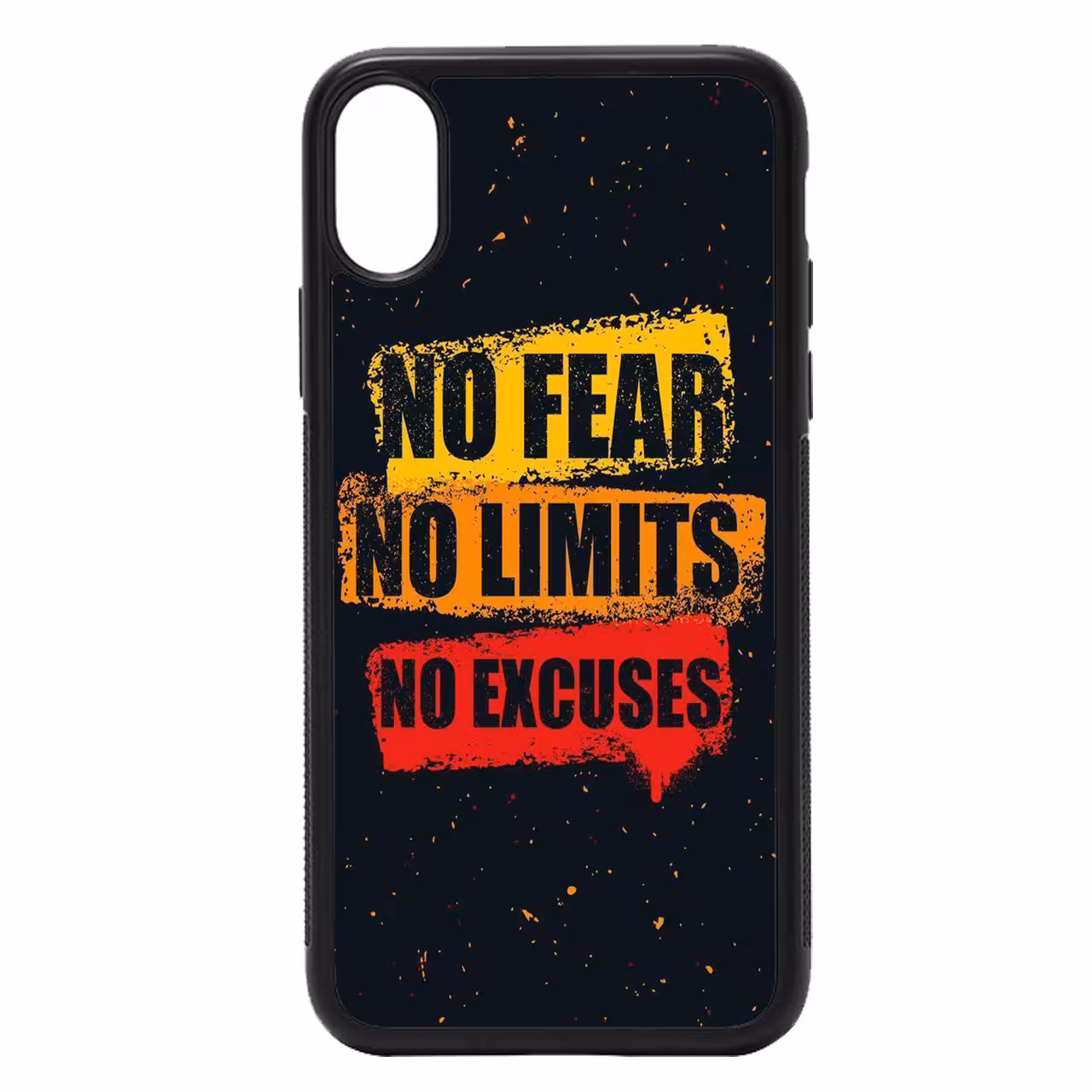کاور طرح تایپوگرافی کد 7195 مناسب برای گوشی موبایل اپل iphone x/xs