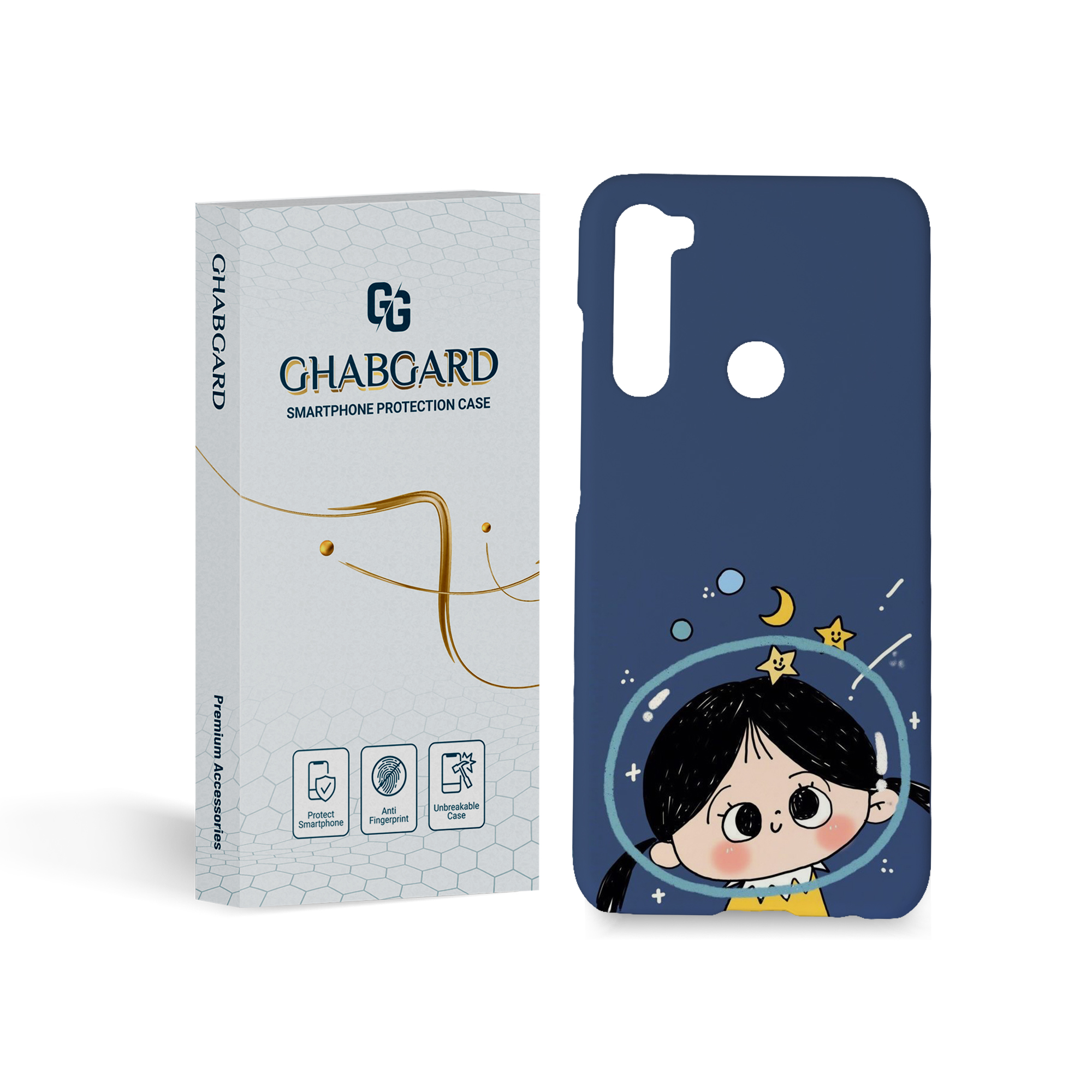  کاور قاب گارد مدل دخترانه مناسب برای گوشی موبایل شیائومی Mi note 8