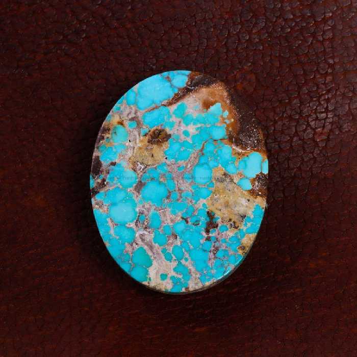 نگین فیروزه شجری کد 13976 - جواهری مشاهیر