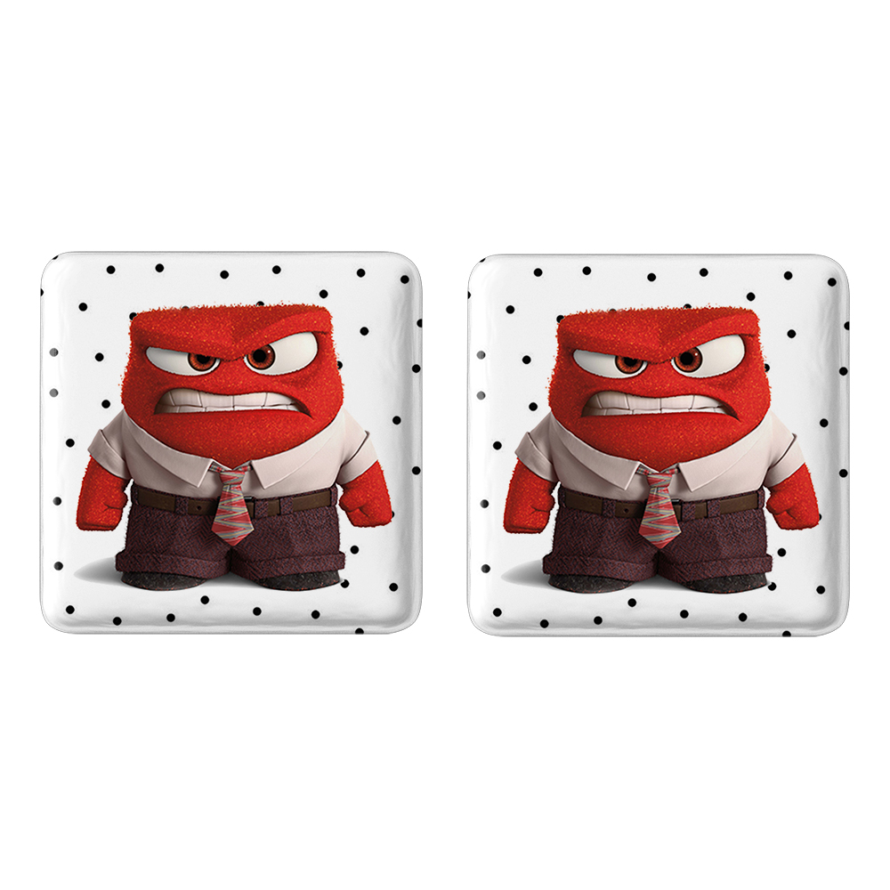 پیکسل خندالو مدل شخصیت خشم انیمیشن اینساید اوت کد 3559 به همراه مگنت