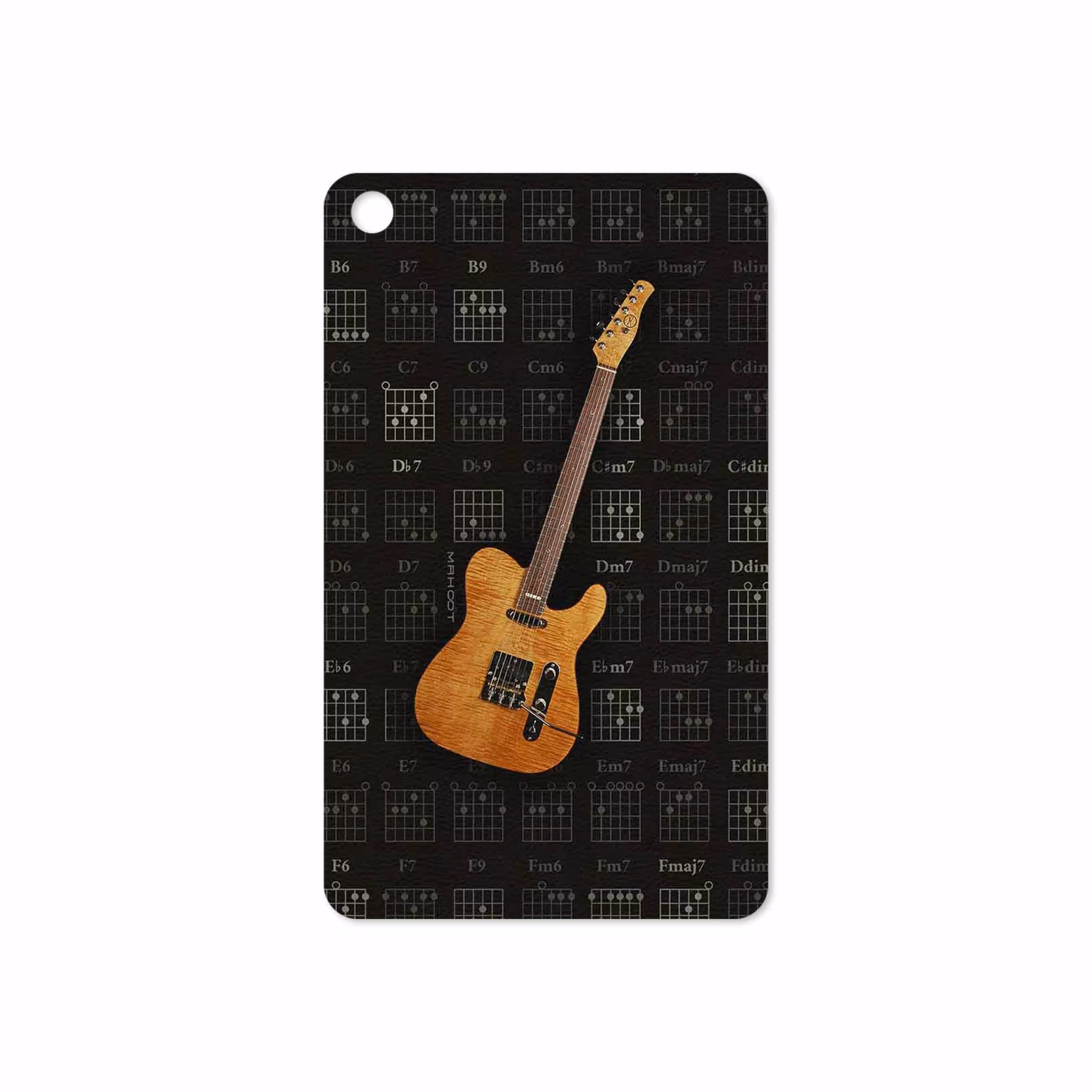 برچسب پوششی ماهوت مدل Guitar-Instrument مناسب برای تبلت شیائومی Mi Pad 4 2018