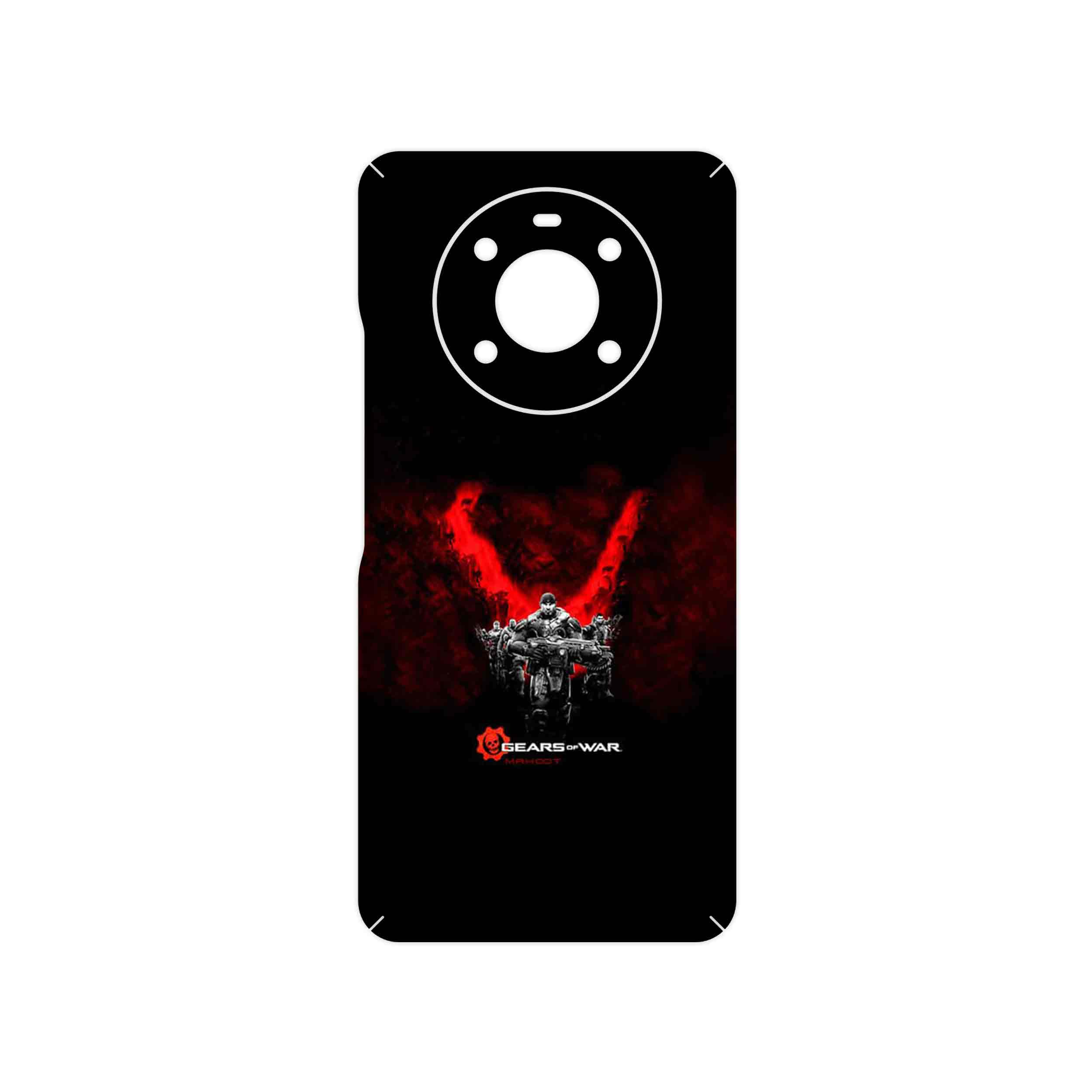 برچسب پوششی ماهوت مدل GEARS_OF_WAR مناسب برای گوشی موبایل آنر X9 4G