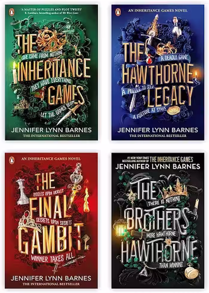 مجموعه 4 جلدی The Inheritance Games (زبان اصلی)
