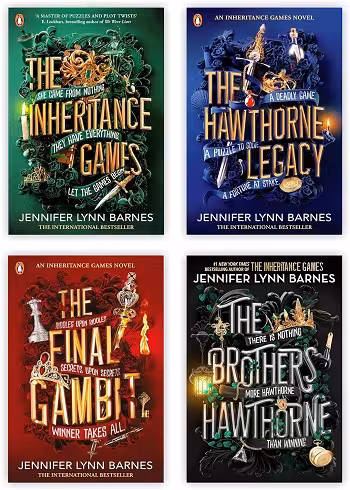 مجموعه 4 جلدی The Inheritance Games (زبان اصلی)