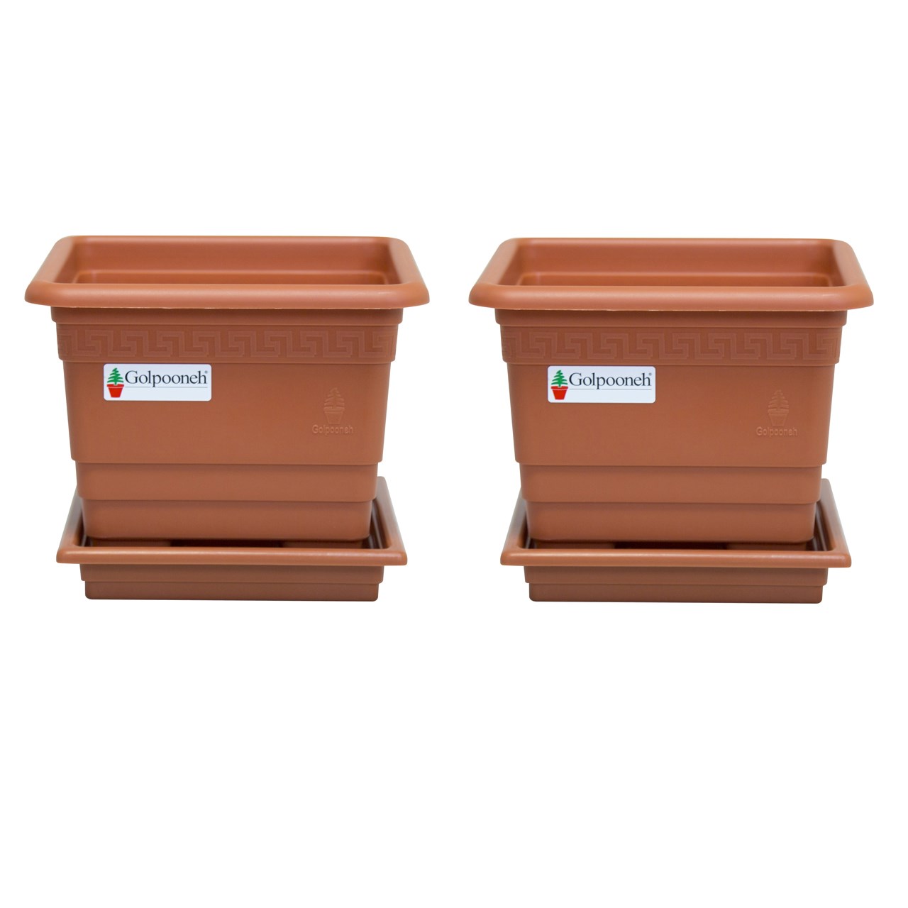 گلدان گلپونه مدل F114 مجموعه 2 عددی