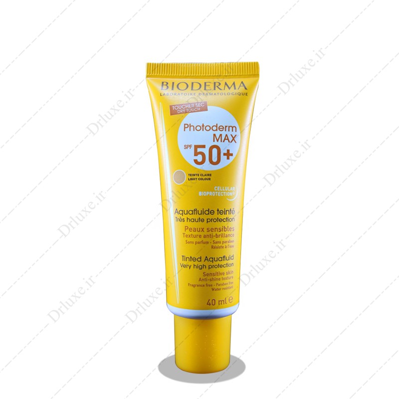 ضد آفتاب فلوئید SPF50 رنگی فتودرم مکس آکوا بایودرما 40 میلی لیتر- دکترلوکس