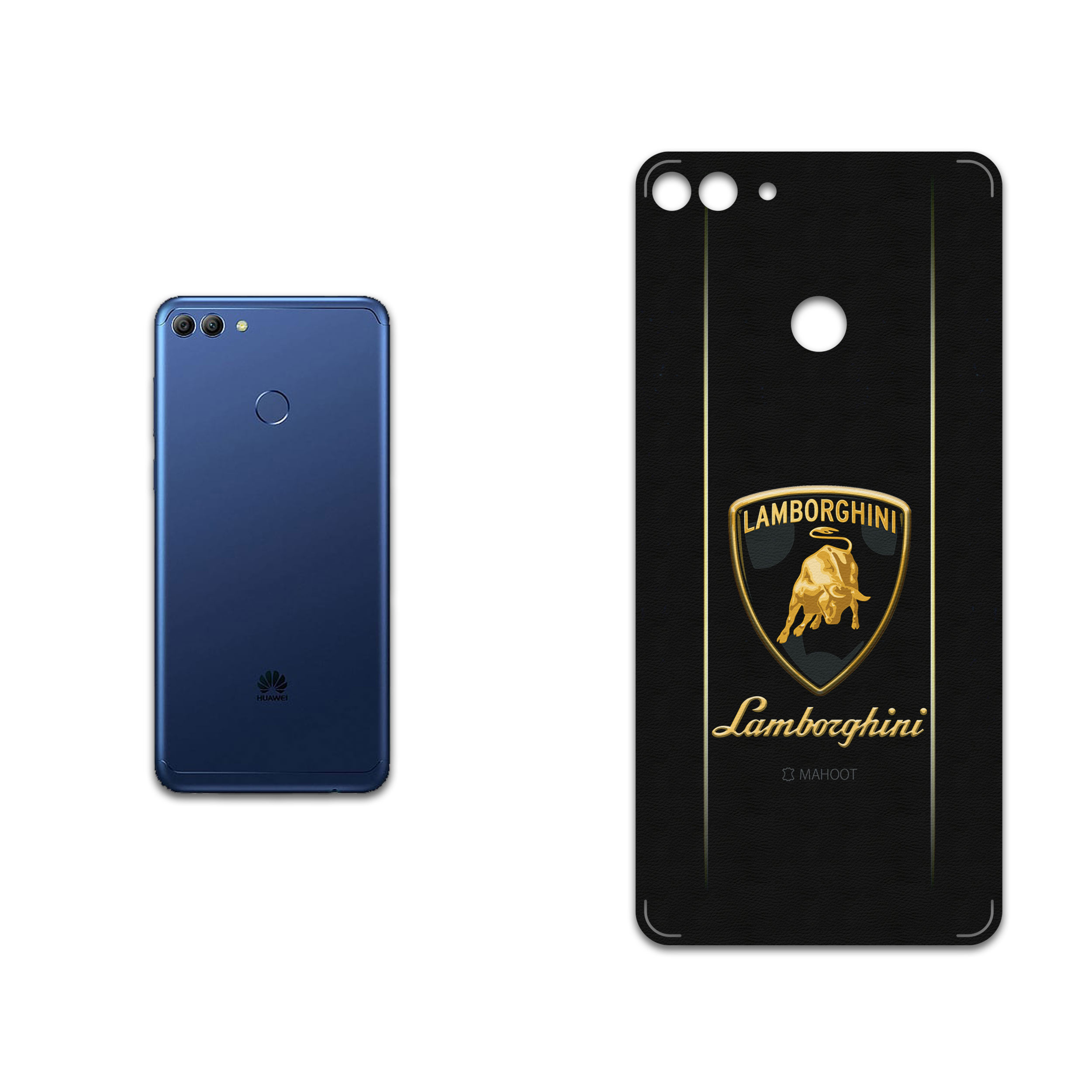 برچسب پوششی ماهوت مدل Lamborghini مناسب برای گوشی موبایل هوآوی Y9 2018