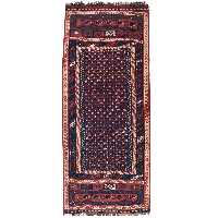 گلیم دستباف قدیمی پنج متری سی پرشیا کد 102250