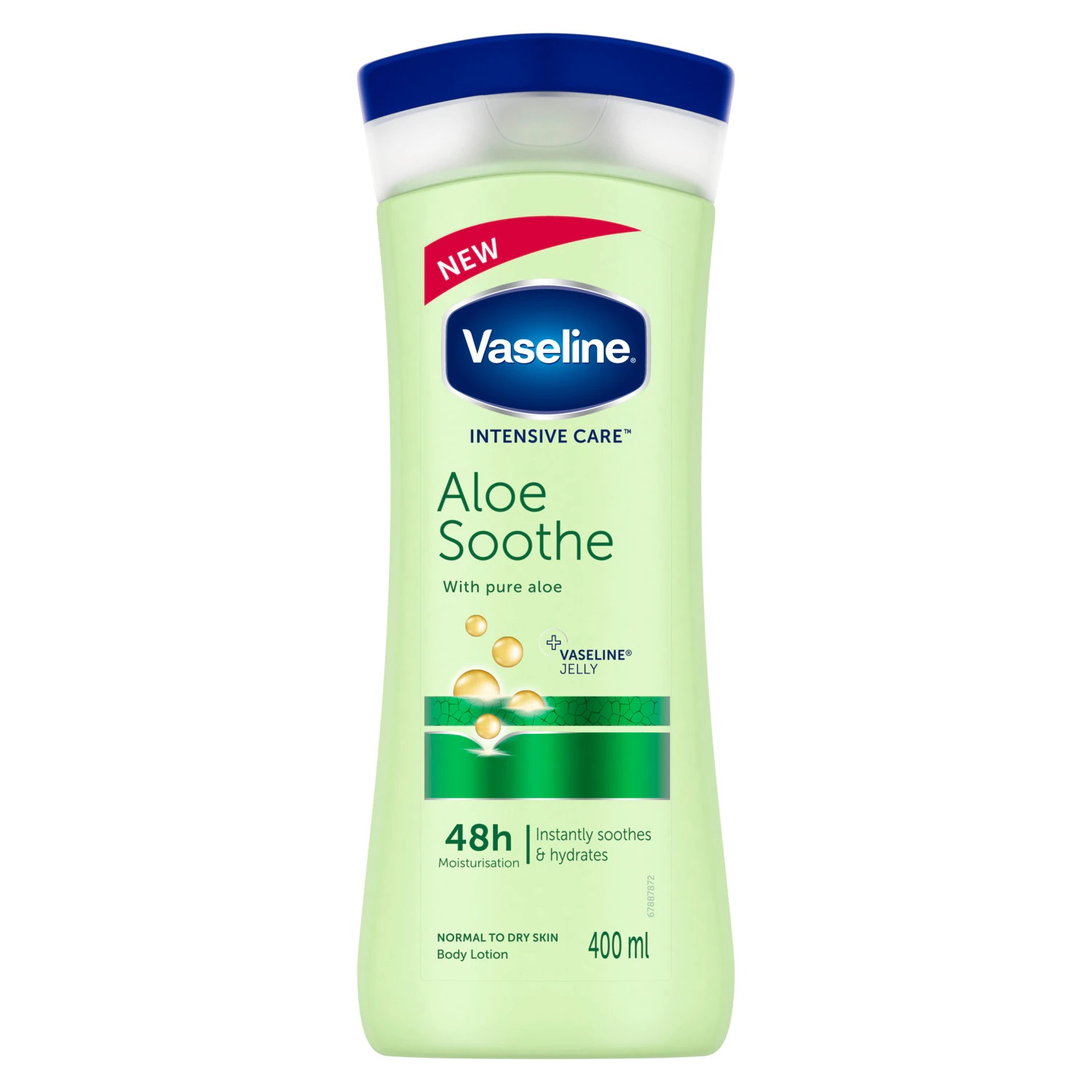 لوسیون بدن وازلین مدل Aloe Sooth حجم 400 میلی لیتر ((ارسال رایگان برای خرید بالای 800 تومان))