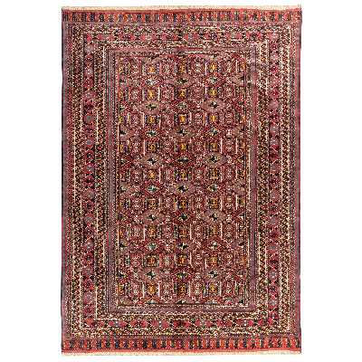 فرش دستبافت  سه و نیم متری مدل ترکمن  کد 40.1950