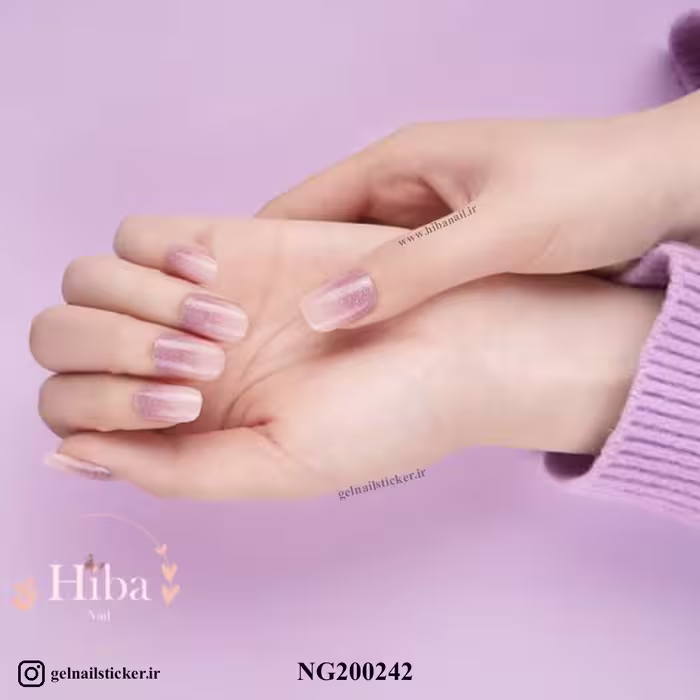 استیکر ژله ای کاشت ناخن (نیل رپ)_کد NG200242