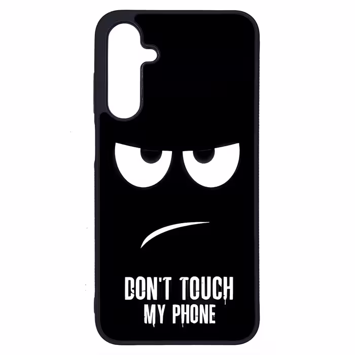 کاور طرح DONT TOUCH MY PHONE کد G-090 مناسب برای گوشی موبایل سامسونگ Galaxy A25 | دیجی قاب دونی