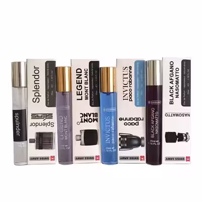 عطر جیبی مردانه سوئیس آرمی مدل اس 18 حجم 35 میلی لیتر مجموعه 4 عددی