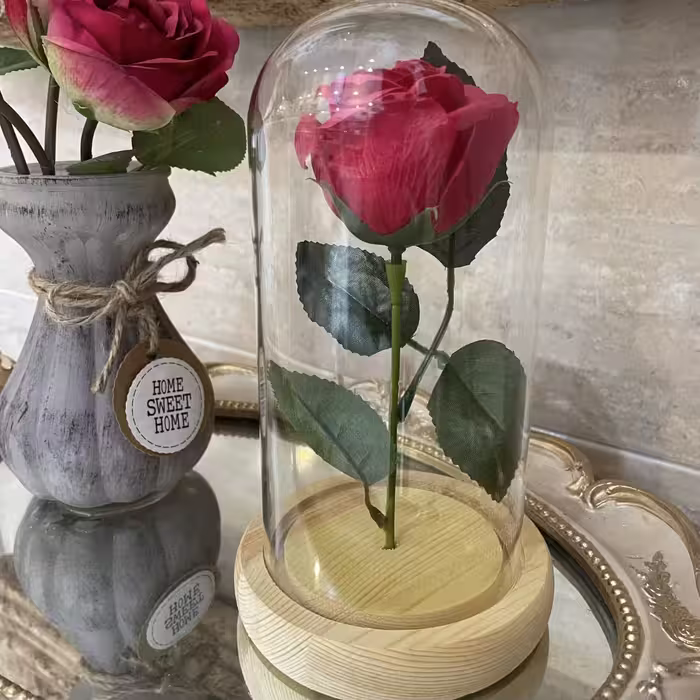 گل مصنوعی مدل رز کد 17720