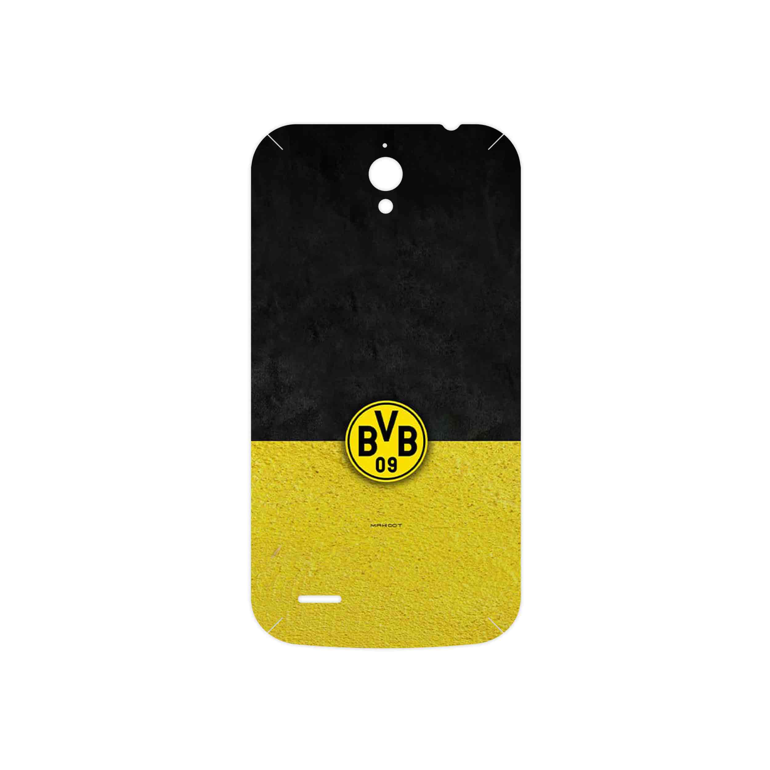 برچسب پوششی ماهوت مدل Borussia Dortmund FC مناسب برای گوشی موبایل هوآوی Ascend G610