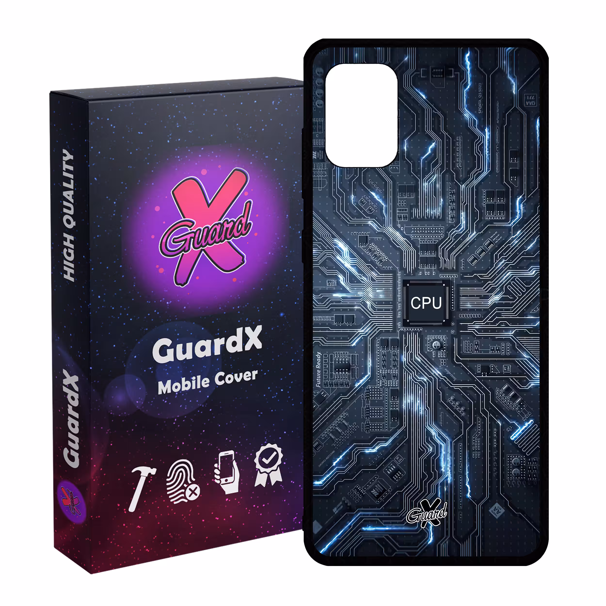 کاور گارد ایکس طرح CPU مدل Glass10504 مناسب برای گوشی موبایل سامسونگ Galaxy A71 4G