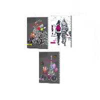 دفتر 80 برگ عرش مدل کلاسیک جلد پرسی کد 7