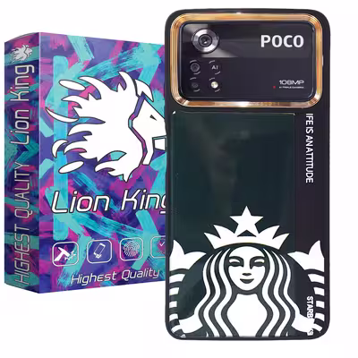 کاور لاین کینگ مدل BAXCAFEH1 مناسب برای گوشی موبایل شیایومی Poco M4 Pro 4G