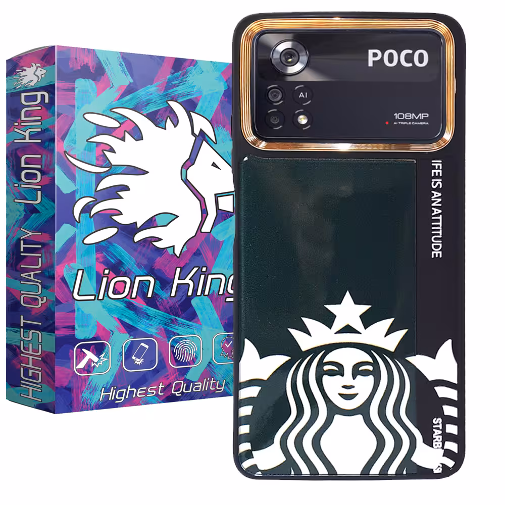 کاور لاین کینگ مدل BAXCAFEH1 مناسب برای گوشی موبایل شیایومی Poco M4 Pro 4G