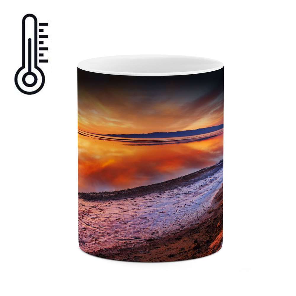 ماگ حرارتی کاکتی طرح منظره مدل mgh17795