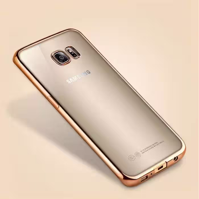 قاب فشن مدل ژله‌ای دور‌ رنگی برای گوشی موبایل سامسونگ S6 Edge