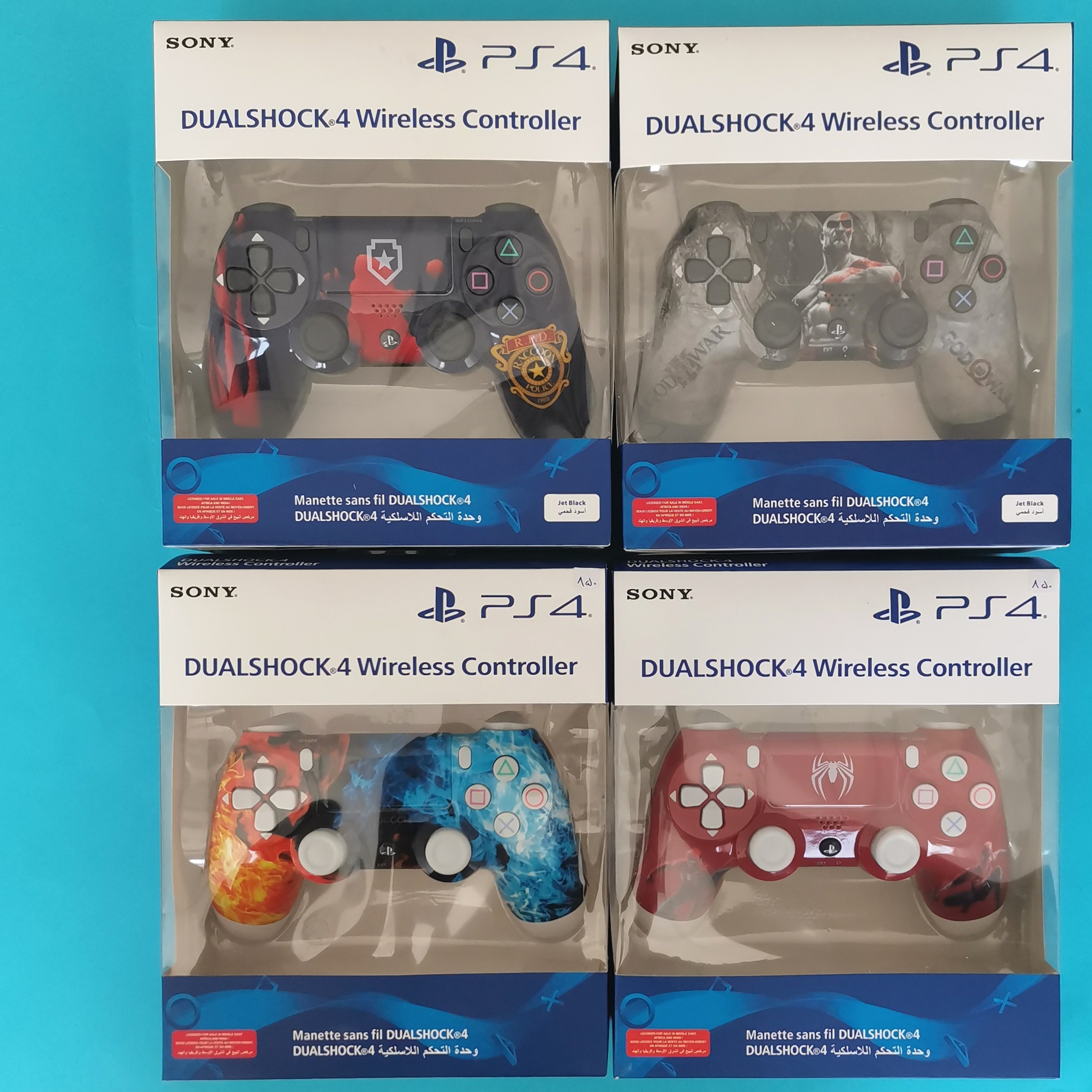 دسته بازی ps4 طرح دار HIGH COPY درجه یک اصلی در چهار طرح