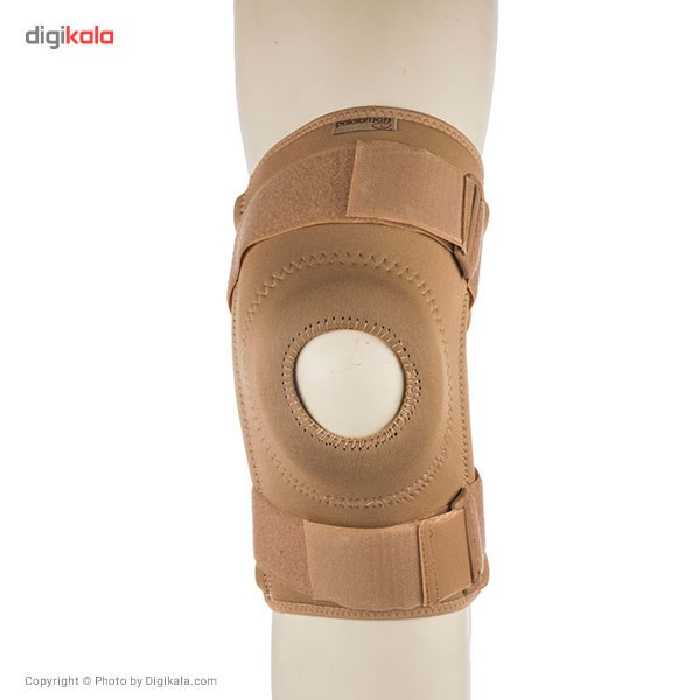 زانوبند پاک سمن مدل Neoprene With Four Spring سایز بزرگ