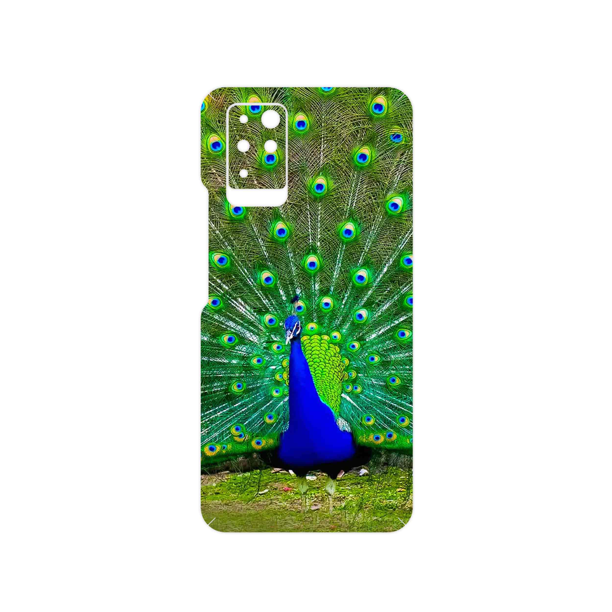 برچسب پوششی ماهوت مدل Peacock مناسب برای گوشی موبایل اینفینیکس Note 10