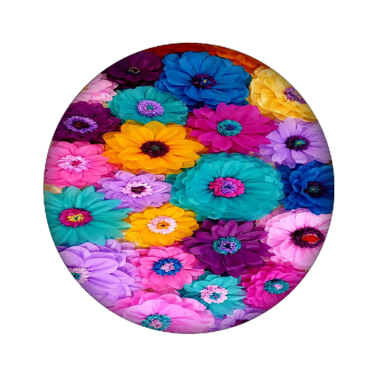 زیر لیوانی مدل گل کد 1271