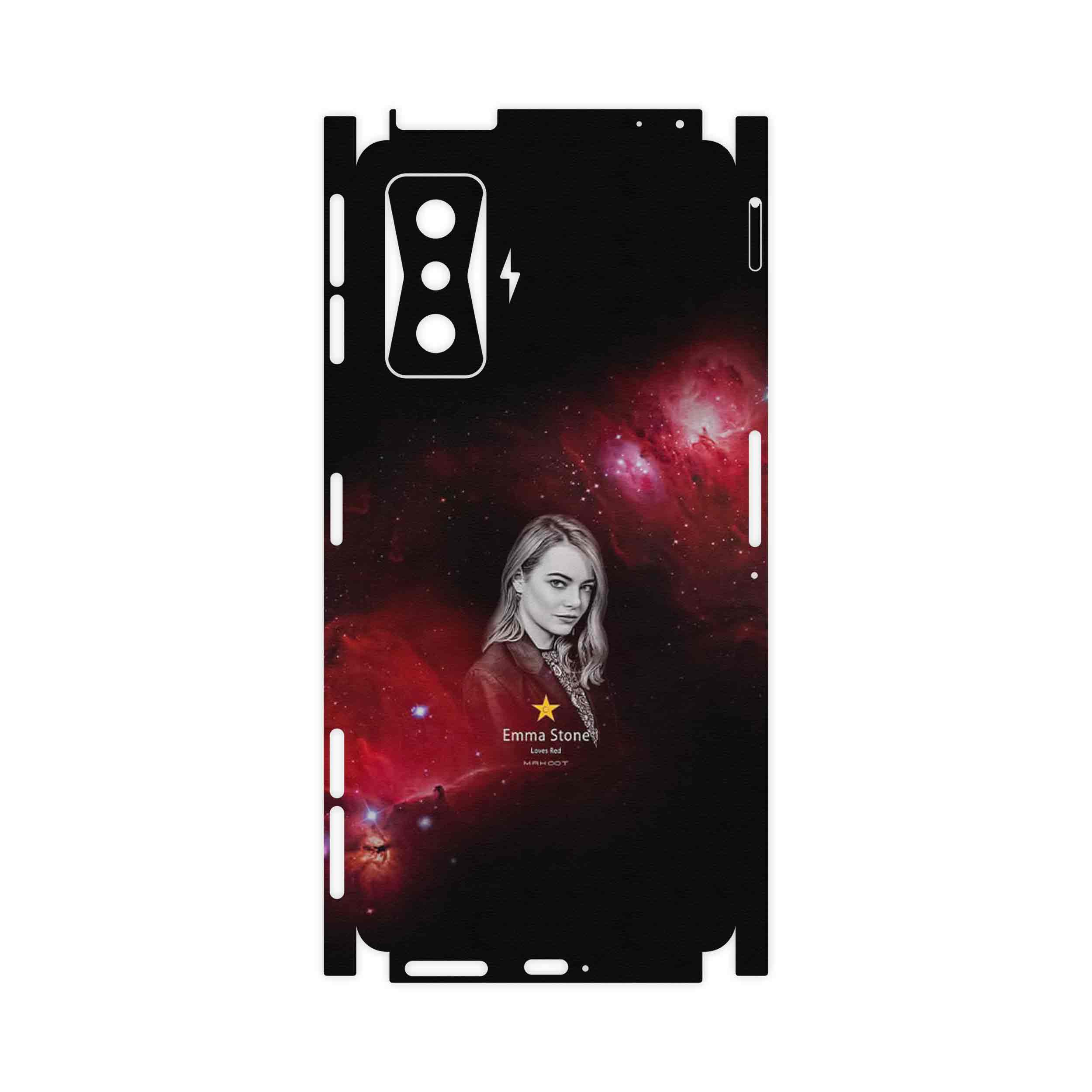 برچسب پوششی ماهوت مدل Emma Stone-FullSkin مناسب برای گوشی موبایل شیائومی Redmi K50 Gaming