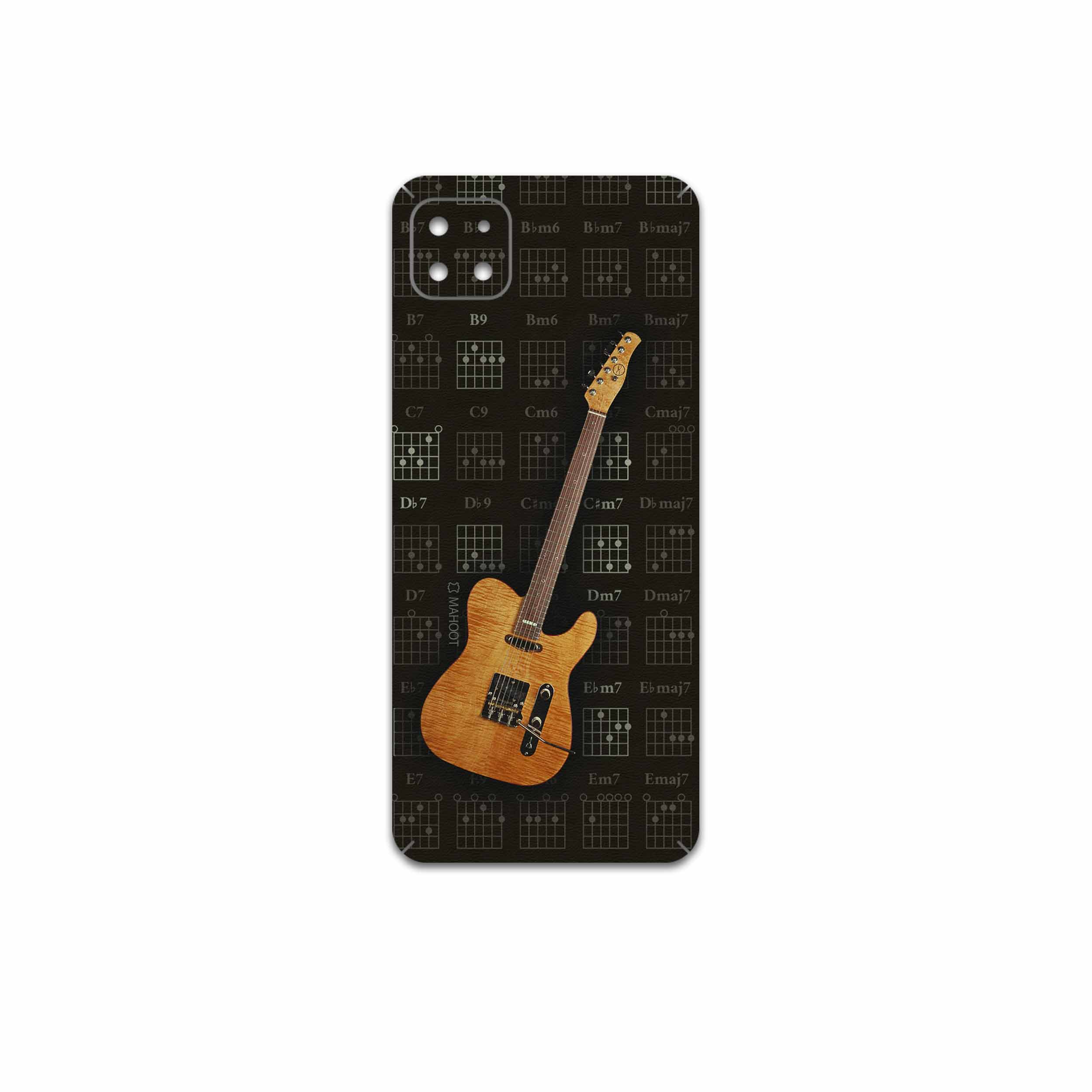 برچسب پوششی ماهوت مدل Guitar-Instrument مناسب برای گوشی موبایل سامسونگ Galaxy A22 5G