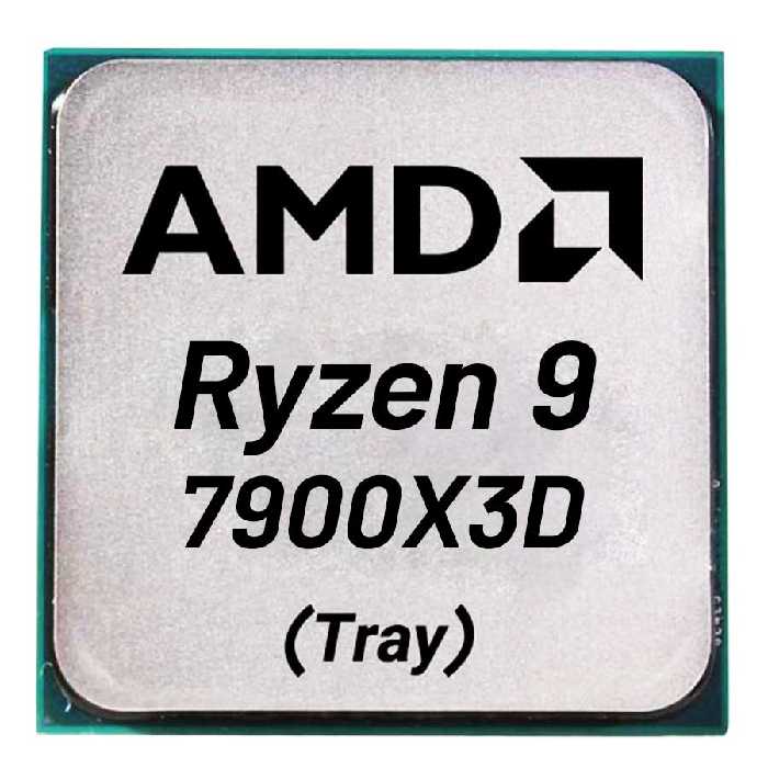 سی پی یو بدون باکس ای ام دی مدل Ryzen 9 7900X3D