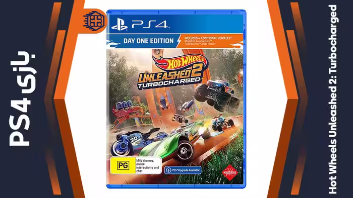 دیسک بازی Hot Wheels Unleashed 2: Turbocharged Day One Edition – مخصوص PS4