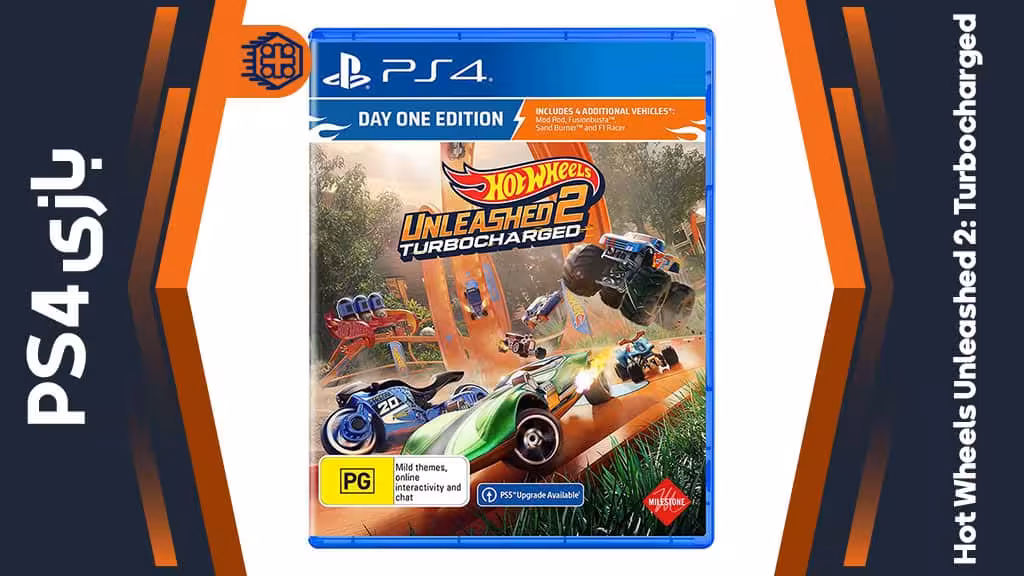 دیسک بازی Hot Wheels Unleashed 2: Turbocharged Day One Edition – مخصوص PS4
