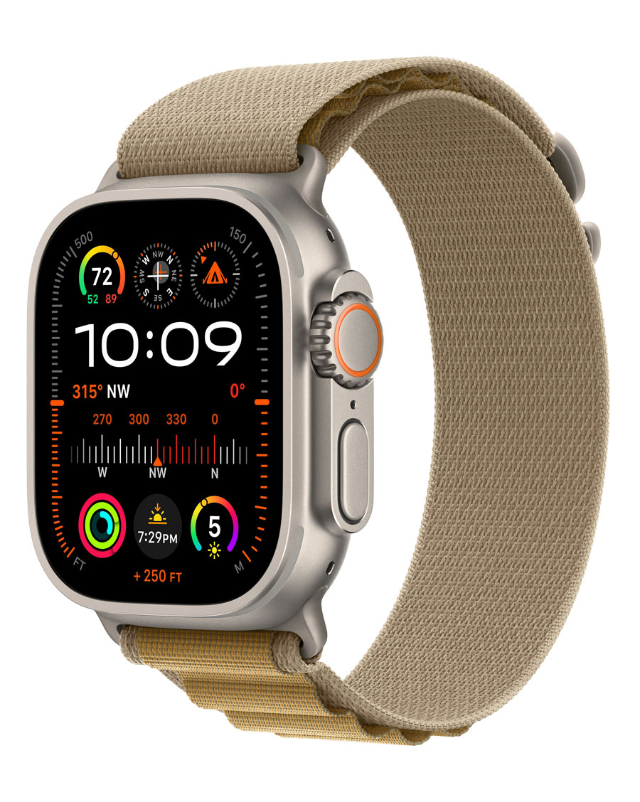 قیمت و خرید Watch Ultra 2 Natural Titanium Alpine Loop Band