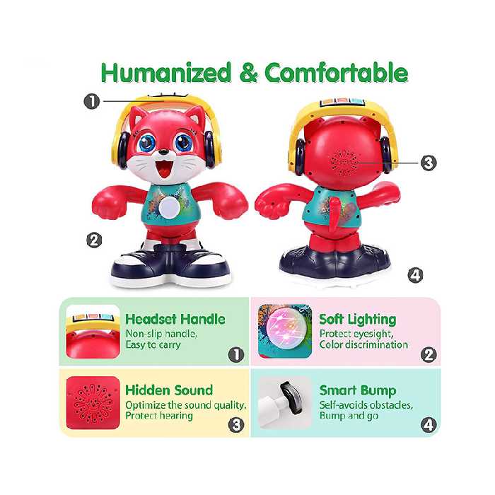 اسباب بازی هولا مدل گربه رقصنده کد E721