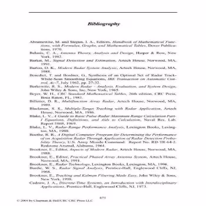 خرید و دانلود نسخه کامل کتاب Radar Systems Analysis and Design Using MatLab