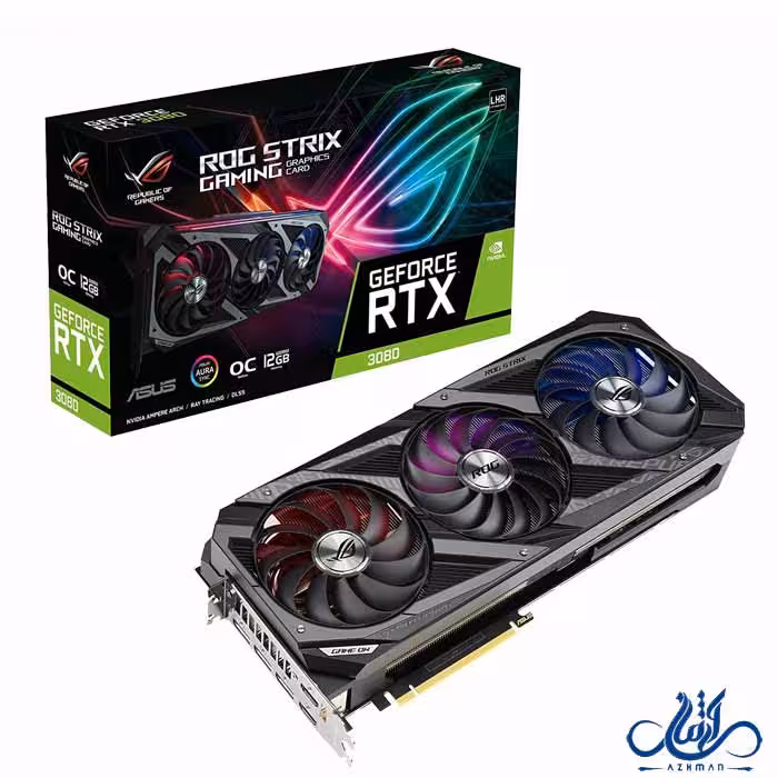 کارت گرافیک ایسوس 3080 RogStrix O12G