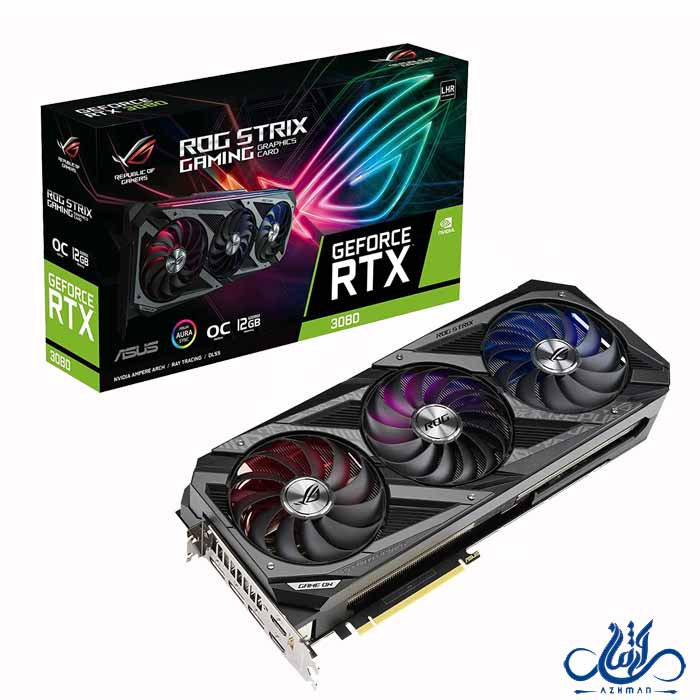 کارت گرافیک ایسوس 3080 RogStrix O12G