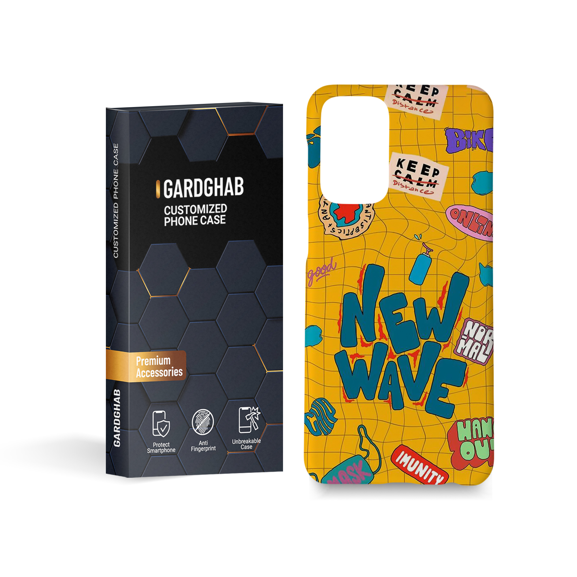 کاور گارد قاب مدل فانتزی مناسب برای گوشی موبایل سامسونگ Galaxy A23