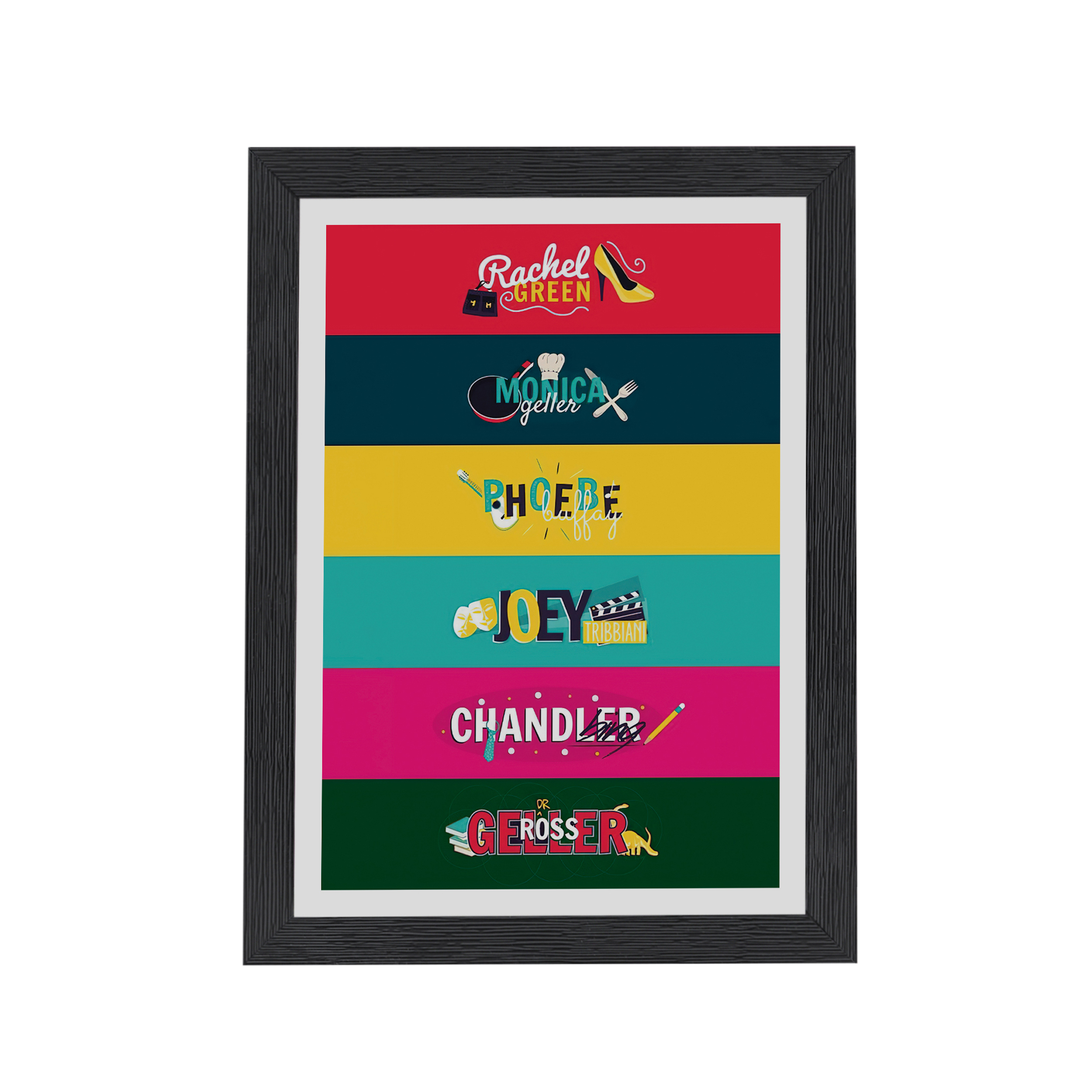 تابلو طرح Friends مدل PrFrnd15b