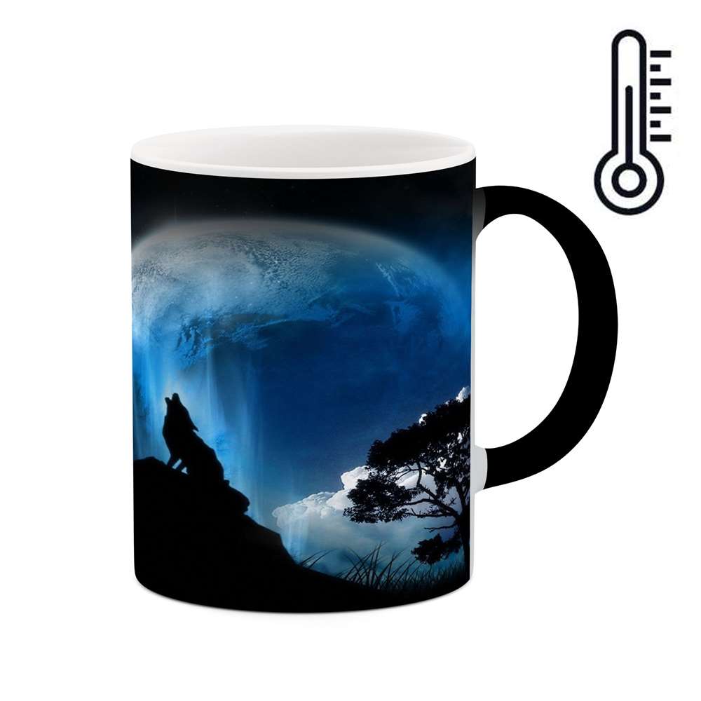 ماگ حرارتی طرح گرگ مدل mgh10575